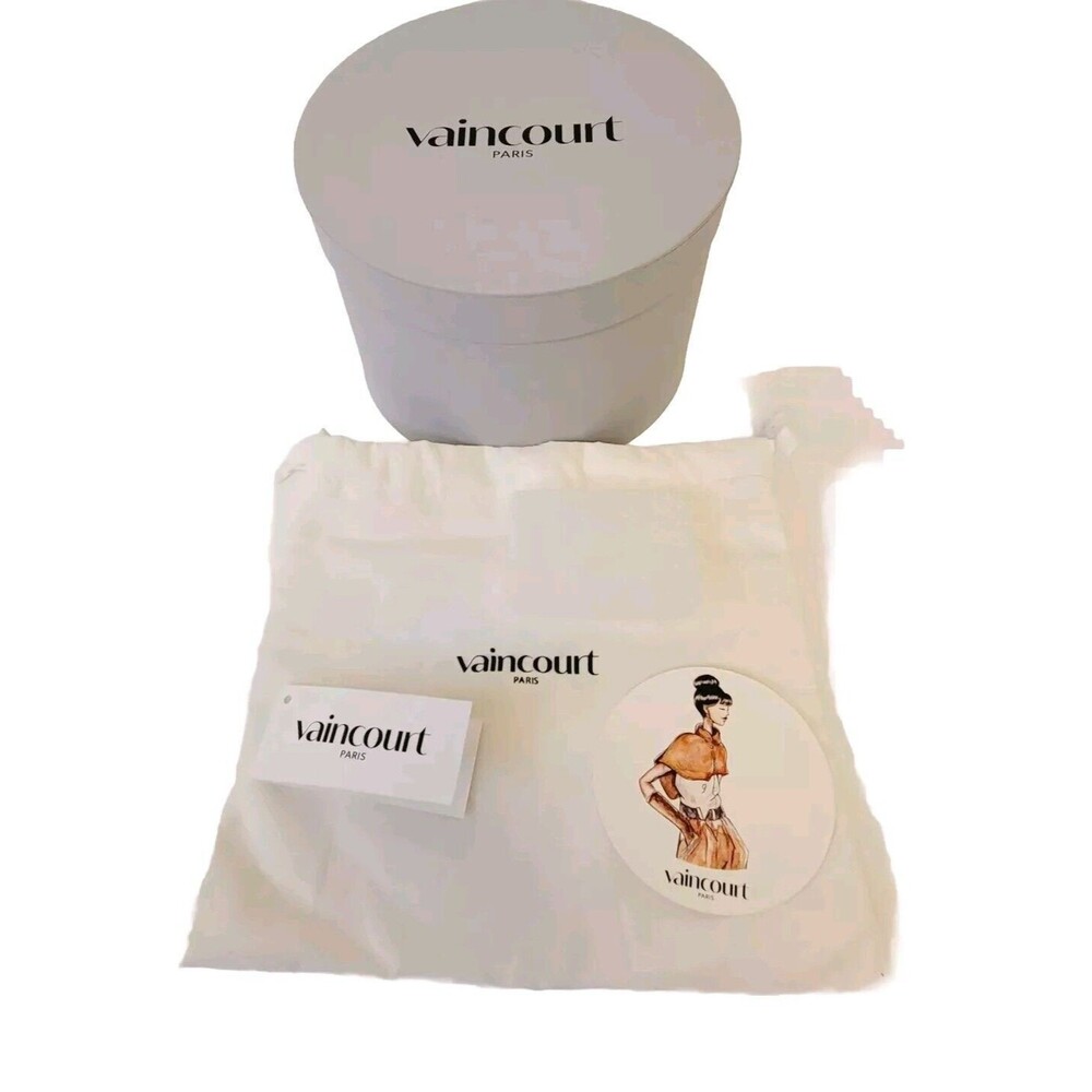 Vaincourt Paris Empty Box With Dust Bag Tissue Logo Tags Gift Storage